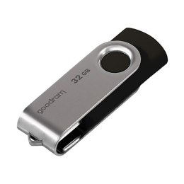 Goodram USB flash disk, USB 3.0, 32GB, UTS3, czarny, UTS3-0320K0R11, USB A, z obrotową osłoną