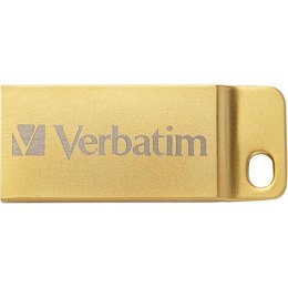 Verbatim USB flash disk, USB 3.0, 64GB, Metal Executive, Store N Go, złoty, 99106, USB A