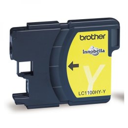 Brother oryginalny ink / tusz LC-1100HYY, yellow, 750s, high capacity