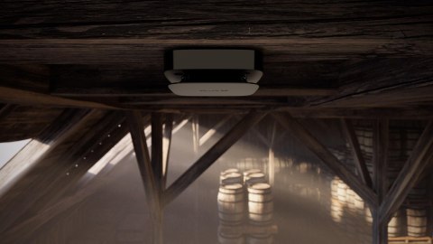 AJAX Czujnik - ciepła/dymu/tlenku węgla FireProtect 2 SB (Heat/Smoke/CO) - biały