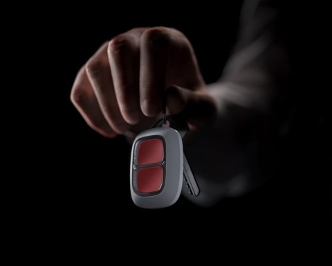 AJAX Programowalny przycisk (podwójny) DoubleButton - czarny