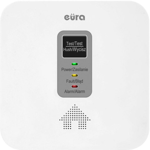 Czujnik czadu i gazu ziemnego 2w1 Eura CGD-50A2