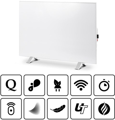 Panel grzewczy IR CRONOS Synthelith PRO CRP-1200TWP White
