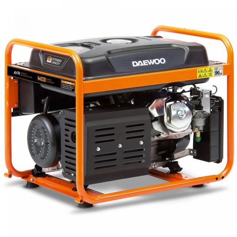 ZESTAW AGREGAT PRĄDOTWÓRCZY DAEWOO GDA 7500E 6.5kW + 2x GENERATOR OIL SAE 10W-30 DWO 600