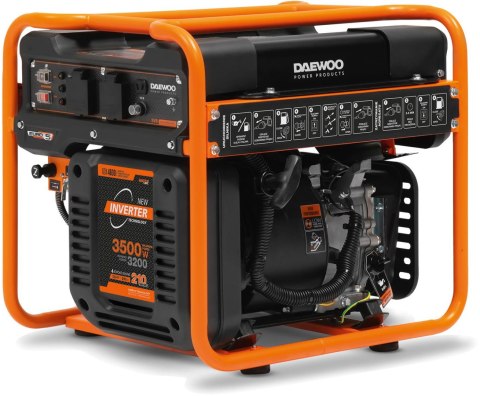 ZESTAW AGREGAT PRĄDOTWÓRCZY INWERTOROWY DAEWOO GDA 4600i 3.5kW + GENERATOR OIL SAE 10W-30 DWO 600