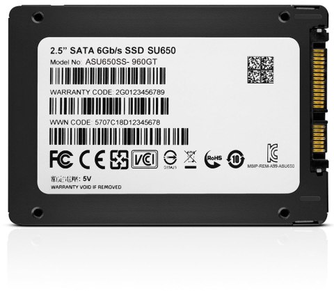 Dysk SSD Adata SU650 Ultimate 240GB 2,5" SATA SSD