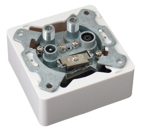 GNIAZDO SSD4-00 RTV/2XSAT KONCOWE; 7317