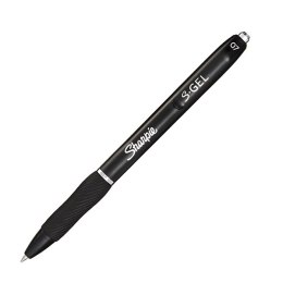 Sharpie, Długopis żelowy S-Gel, czarne, 12szt, 0.7mm