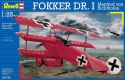 Model plastikowy Fokker Dr.I Richthofen