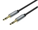 KABEL MiniJack 3,5mm(M) -MiniJack TWIST; Y-C922ABK