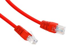 Patch cord Kat.6 UTP 5m czerwony