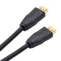 Kabel HDMI v2.0 10m. pozłacany