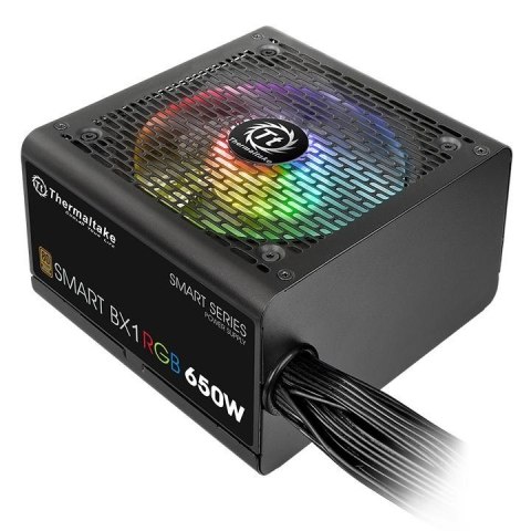 Zasilacz Smart BX1 RGB 650W (80+ Bronze 230V EU, 2xPEG, 120mm, Single Rail)