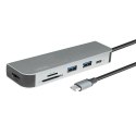 Hub Wielofiunkcyjny USB-C Czytnik kart HDMI PD