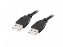 Kabel USB-A M/M 2.0 1.8m Czarny