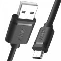 Kabel USB - microUSB 2.0, 2M, M/M; Y-C455GBK