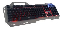 Klawiatura metalowa podwietlana gaming Rebeltec DISCOVERY 2