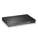 GS2220-28HP 24xGbE L2 PoE Switch GbE Uplink 1Y NCC Pro Pack LIC GS2220-28HP-EU0101F