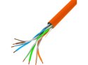 Kabel UTP Kat.5e drut LCU5-12CU-0305-O pomarańczowy