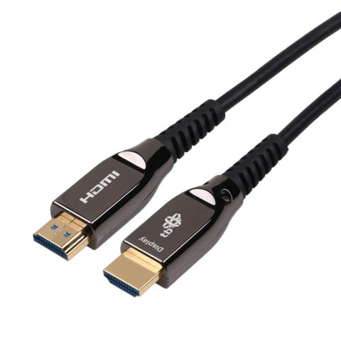 Kabel HDMI v2.0 hybrydowy optyczny światłowodowy 50m