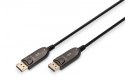 Kabel połączeniowy hybrydowy AOC DisplayPort 1.4 8K/60Hz UHD DP/DP M/M 15m Czarny