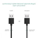 CB-D12 OEM szybki kabel Quick Charge micro USB-USB | 1.2m | 480 Mbps