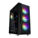 Obudowa I3 Neo ATX Mid Tower RGB 4xwentylator, czarna