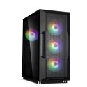 Obudowa I3 Neo ATX Mid Tower RGB 4xwentylator, czarna