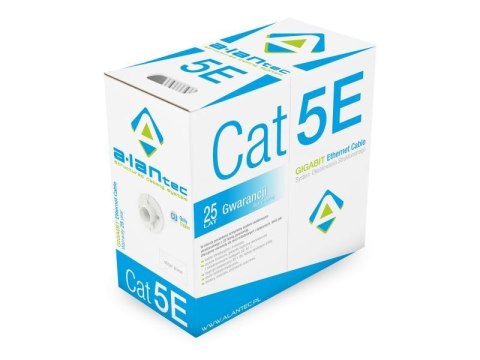 Kabel U/UTP kat.5E Eca PVC 4PR 305m - 25 lat gwarancji