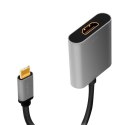 Adapter USB-C do HDMI/F ,4K/60Hz aluminiowy 0.15m