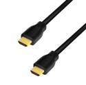 Kabel HDMI 4K/60Hz, CCS 2m Czarny