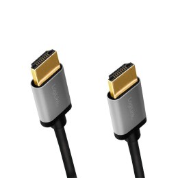 Kabel HDMI 4K/60Hz, aluminium 1m Czarny