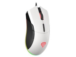 Mysz Krypton 290 6400DPI podświetlenie RGB Biała