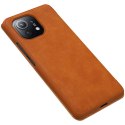 Etui Qin Leather Xiaomi 11 Brązowe