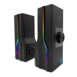 Głośniki soundbar z Bluetooth ARAGOR 2.0 MT3175 Gamingowe/2.0 lub soundbar/Line-in/Bluetooth 5.0/RGB/Jack 3,5/USB/RMS 8W/PMPO 32