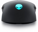 Bezprzewodowa mysz Alienware Tri-Mode Gaming - AW720M (Dark Sideof the Moon)