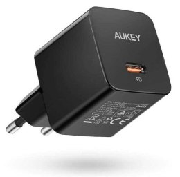 PA-Y20S Black Mini ładowarka sieciowa 1xUSB-C 20W PD Power Delivery