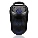 Głośnik PARTYBOX UNI BT MT3174 Bluetooth 5.0/Karaoke/FM/MP3/MicroSD/USB/AUX/LED/RMS 30W/PMPO 750W