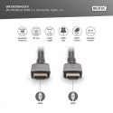 Kabel Premium połączeniowy HDMI 2.1 Ultra HighSpeed 8K60Hz UHD Typ HDMI A/A M/M 1m Czarny