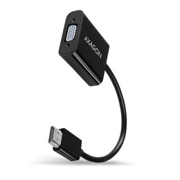 RVH-VGAN Adapter aktywny HDMI -> VGA FullHD, wyjście audio, micro USB złącze zasilania