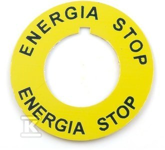 TABL.ALUM.ST22-SP22 "ENERGIA STOP"