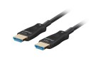 Kabel HDMI M/M v2.1 40M 8K czarny optyczny AOC