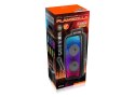 Głośnik KARAOKE FLAMEZILLA MT3178 Bluetooth 5.0/FM/MicroSD/USB/AUX/LED/Karaoke/RGB/RMS 20W/PMPO 1000W