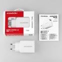 ACU-QC19W Ładowarka sieciowa QC 19W, 1x port USB-A, QC3.AFC/FCP/SMART, Biała