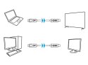 Kabel DisplayPort (M) V1.1 -> HDMI (M) 1m czarny