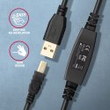 ADR-215B USB 2.0 A-M -> B-M aktywny kabel połączeniowy/wzmacniacz 15m