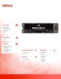 Dysk SSD 1TB MP600 CORE XT 5000/3500 MB/s M.2 NVMe PCIe Gen4 x4