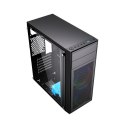 Obudowa Midi Tower Fornax M100RGB ATX wentylatory RGB Czarna