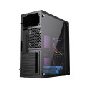 Obudowa Midi Tower Fornax M100RGB ATX wentylatory RGB Czarna