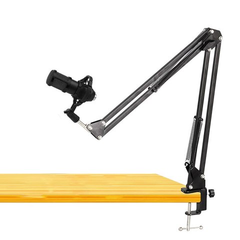 Mikrofon pojemnościowy, studyjny z zestawem akcesoriów STUDIO AND STREAMING MICROPHONE MT397K (Czarny)